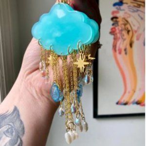 Rain Cloud Earrings